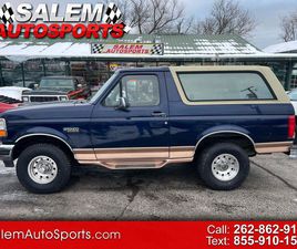 USED 1995 FORD BRONCO EDDIE BAUER