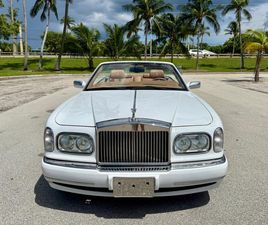 ROLLS ROYCE CORNICHE CABRIOLET USED 2002 ROLLS-ROYCE CORNICHE BASE