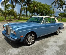 ROLLS ROYCE CORNICHE CABRIOLET USED 1974 ROLLS-ROYCE CORNICHE BASE