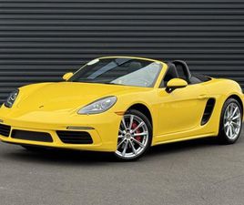 CERTIFIED 2021 PORSCHE 718 BOXSTER S