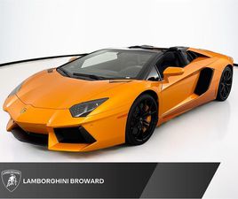 LAMBORGHINI AVENTADOR ROADSTER USED 2016 LAMBORGHINI AVENTADOR LP700-4