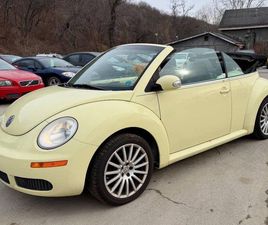 VOLKSWAGEN NEW BEETLE CABRIOLET USED 2006 VOLKSWAGEN NEW BEETLE 2.5