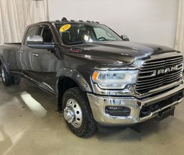 RAM TRUCKS RAM 3500 CREW CAB USED 2019 RAM 3500 LARAMIE CREW CAB 4X4 8' BOX