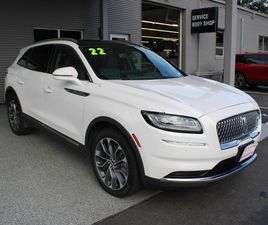 USED 2022 LINCOLN NAUTILUS RESERVE