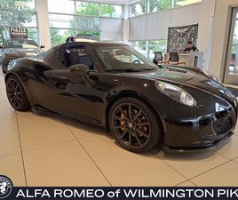 ALFA ROMEO 4C SPIDER USED 2018 ALFA ROMEO 4C SPIDER BASE