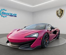 USED 2020 MCLAREN 600LT SPIDER CONVERTIBLE 2D