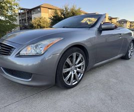 INFINITI G CABRIOLET G37 USED 2009 INFINITI G37 BASE