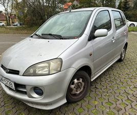 DAIHATSU YRV 1.3 BENZYNA 2002 R OKAZJA 1.3 BENZYNA 87KM