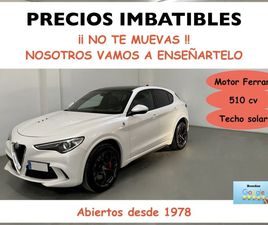 ALFA ROMEO STELVIO QUADRIFOGLIO STELVIO 2.9 BI-TURBO Q4 QUADRIFOGLIO AT8
