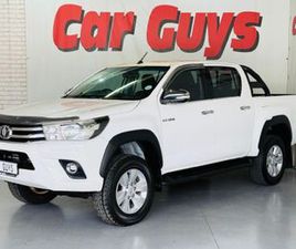 TOYOTA HILUX DOUBLE CABINE 2017 TOYOTA HILUX 2.8 GD-6 RAIDER 4X4 DOUBLE-CAB AUTO