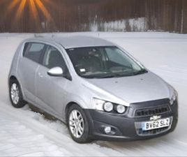 2012 CHEVROLET AVEO 1.4 LTZ 5DR AUTO HATCHBACK PETROL AUTOMATIC