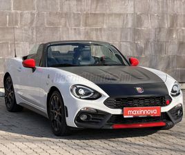 ABARTH 124 SPIDER 1.4 MULTIAIR T SCORPIONE CABRIO.BOSE.BŐR/ALCANTARA.MANUAL.SPORT.KIPUFOGÓ.ÜLÉSFŰTÉS