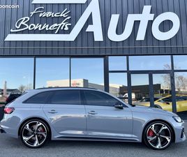 AUDI A4 AVANT RS4 AUDI RS4 AVANT 2.9 TFSI 450 CH QUATTRO / TOIT OUVRANT / BANG & OLUFSEN / SIÈGES RS
