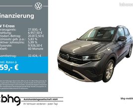 VOLKSWAGEN T-CROSS VOLKSWAGEN T-CROSS 1.5 TSI ACT OPF DSG LIFE AHK IQ.DRIVE ACC PARKASSIST NAVI CONNECT KAMERA