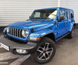 JEEP WRANGLER UNLIMITED 2.0 T 380CH 4XE SAHARA COMMAND-TRAC MY23