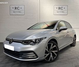 VOLKSWAGEN GOLF 8 EHYBRID 204 STYLE *CAMÉRA *RÉGUL ADAPTATIF *SIÈGES ÉLEC CHAUFFANTS MASSANTS + VOLANT CHAUFF *ACCÈS/DÉMARRAGE MAINS LIBRES *1°MAIN *FRANCE ENTR