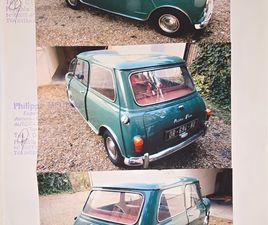 AUSTIN MINI 850 MK I – 1966 – INTÉRIEUR ROUGE – FAIBLE KILOMÉTRAGE – CG COLLECTION