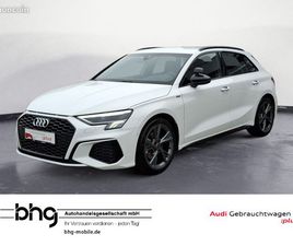 AUDI A3 SPORTBACK 35 TFSI AUDI A3 SPORTBACK 35TFSI S LINE *FAHRSCHULPAKET VEIGEL* OPTIKPAKET NAVI CONNECT KAMER