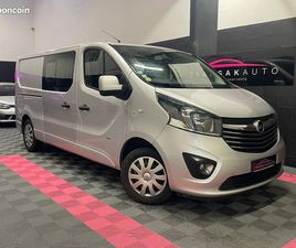 OPEL VIVARO CABINE APPROFONDIE F2900 L2H1 1.6 CDTI 125 CH BITURBO PACK BUSINESS