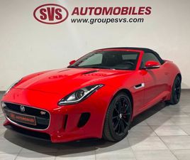 JAGUAR F-TYPE CABRIOLET P380 JAGUAR F-TYPE CABRIOLET V6 S 3.0 380 SURALIMENTÉ + 7360 EUROS OPTIONS