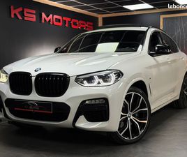 BMW X4 (G02) M40DA 326 CV BVA GPS TEL TOIT OUVRANT PANORAMIQUE HARMAN KARDON (KS MOTORS)