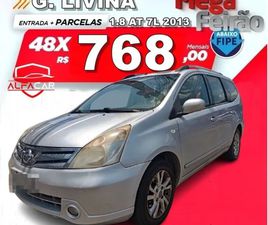 LIVINA 7LUG 1.8 AT 2013(VALOR REAL!!!)