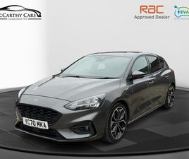 1.0T ECOBOOST ST-LINE X HATCHBACK 5DR PETROL AUTO HEATED SEATS SATNAV BLUETOOTH DAB STEREO PARKING AIDS 1 OWNER FROM NEW 41000 M
