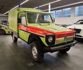 MERCEDES G 230 GE G KLASSE FEUERWEHR G-WAGON PROFESSIONAL PUR EDITION. UD83CUDDE8UD83CUDDED