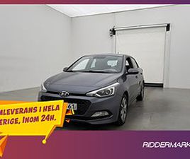 HYUNDAI I20 PREMIUM P-SENSORER FARTH VÄLSERVAD