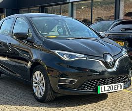 RENAULT ZOE ZOE 100KW I ICONIC R135 50KWH RAPID CHARGE 5DR AUTO HATCHBACK