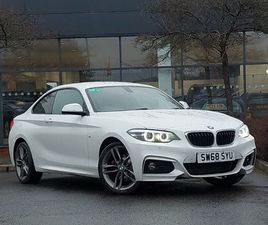 2018 BMW 2 SERIES 2.0TD 220D XDRIVE M SPORT (190BHP) COUPE 2D