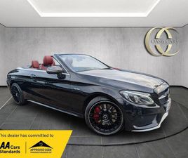 2018 MERCEDES-BENZ C-CLASS 3.0 C43 AMG (367PS) (START/STOP) CABRIOLET 2D