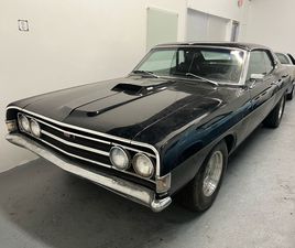 1969 FORD TORINO GT, ICONIC MUSCLE CAR WITH 5.8L V8 AND AUTOMATIC TRANSMISSION.