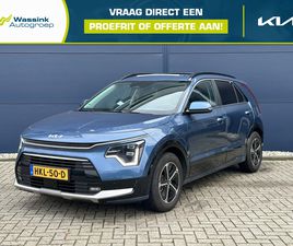 KIA NIRO 1.6 GDI HYBRID DCT6 DYNAMICPLUSLINE | STOEL & STUURVERWARMING | NAVIGATIE | ADAPTIVE CRUISE CONTROL I SCHUIFKANTELDAK | ELEC. ACHTERKLEP | HUD