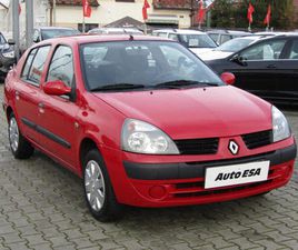 RENAULT SYMBOL RENAULT THALIA 1.4 I 16V, 2.MAJ,ČR, AC