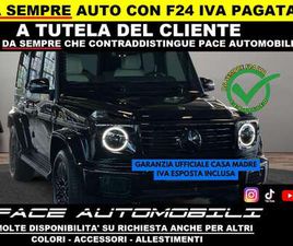 MERCEDES CLASSE G D AMG PREMIUM NIGHT PACK TETTO KAMERA PDC PELLE