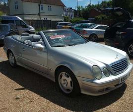 2000 MERCEDES-BENZ CLK 230K ELEGANCE 2DR TIP AUTO CONVERTIBLE PETROL AUTOMATIC