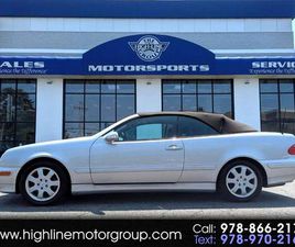 MERCEDES 320 CABRIOLET USED 2002 MERCEDES-BENZ CLK-CLASS 320 CABRIOLET