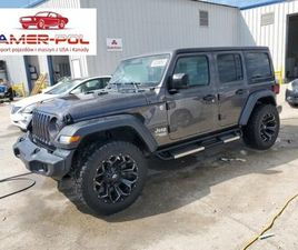 JEEP WRANGLER UNLIMITED JEEP WRANGLER JEEP WRANGLER UNLIMITED SPORT S 4X4, OD UBEZPIECZALNI