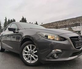 MAZDA 3 CD150 NAVI SENZORI RVM SCBS TEMPOMAT GRIJANJE SJEDALA, 2014 GOD.