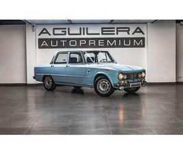 1965 ALFA ROMEO GIULIA BLEU MANUEL, 4 VITESSES CONDUITE À...
