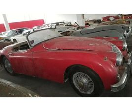 1959 JAGUAR XK150 ROUGE MANUEL, 4 VITESSES CONDUITE À GAU...