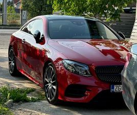 MERCEDES CLASSE E COUPE E 220 MERCEDES-BENZ E-KLASA COUPE 220D, REG. DO 11/2026, 2017 GOD.