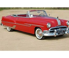 1954 PONTIAC STAR CHIEF ROUGE AUTOMATIQUE CONDUITE À GAUC...