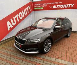 SKODA SUPERB COMBI SCOUT ŠKODA SUPERB 2.0 TDI SCOUT 4X4 DSG, ČR, 1.M