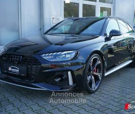 AUDI RS4 450 QU GPS/MATRIX/PANO/280/B&O/360° GAR USINE 10/2023 CG ET ECOTAXE NE SONT PAS À RÉGLER