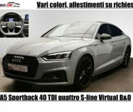 AUDI A5 40 TDI A5 2ª SERIE A5 SPB 40 TDI S TRONIC QUATTRO EDITION
