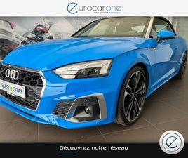 AUDI A5 CABRIOLET 45 TFSI QUATTRO S-LINE S-TRONIC 265 CH - CAMÉRA 360°