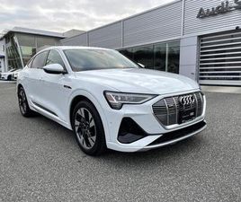 CERTIFIED 2022 AUDI E-TRON SPORTBACK S LINE PRESTIGE