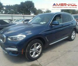 BMW X3 2020, 2.0L, 4X4, PO GRADOBICIU WARSZAWA